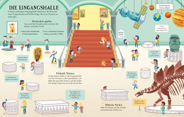Produktbild: Ein Tag im Museum &ndash; Das Mitmachbuch