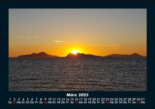 Produktbild: Meereslandschaft 2025 Fotokalender DIN A5