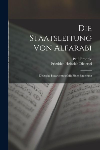 Produktbild: Die Staatsleitung von Alfarabi