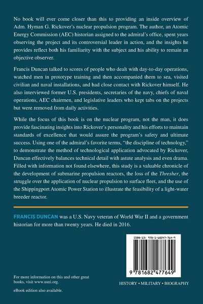 Produktbild: Rickover and the Nuclear Navy