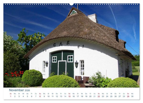 Produktbild: Sieseby 2026. Idyllisches Fl&auml;chendenkmal an der Schlei (Wandkalender 2026 DIN A2 quer), CALVENDO Monatskalender