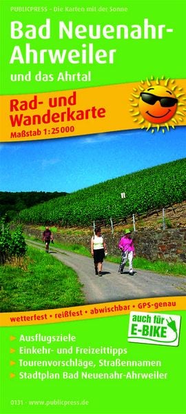 Bad Neuenahr-Ahrweiler und das Ahrtal 1:25 000, Sonstige von , KOMPASS freytag und berndt, 9783747301319