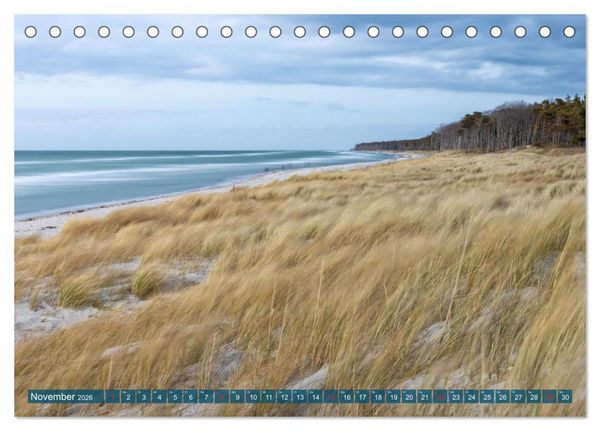 Produktbild: Dar&szlig;-Zingst Naturimpressionen (Tischkalender 2026 DIN A5 quer), CALVENDO Monatskalender