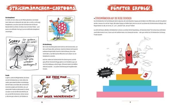 Produktbild: Lebendige Strichm&auml;nnchen zeichnen &ndash; Das Workbook