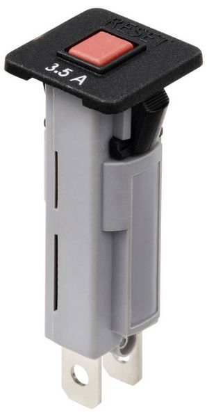 Produktbild: TRU COMPONENTS TC-13401648 Leistungsschalter thermisch 125 V/AC, 250 V/AC, 32 V/DC, 50 V/DC 3.5 A 1 St.