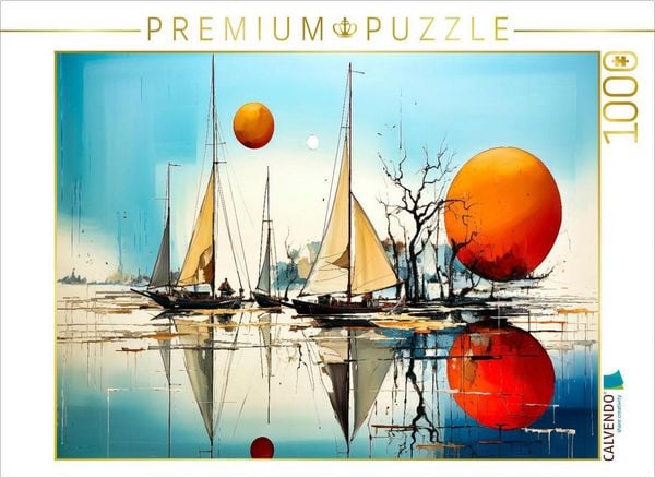 CALVENDO Puzzle Traumhafte Segelwelt | 1000 Teile Lege-Größe 64x48cm Foto-Puzzle für glückliche Stunden