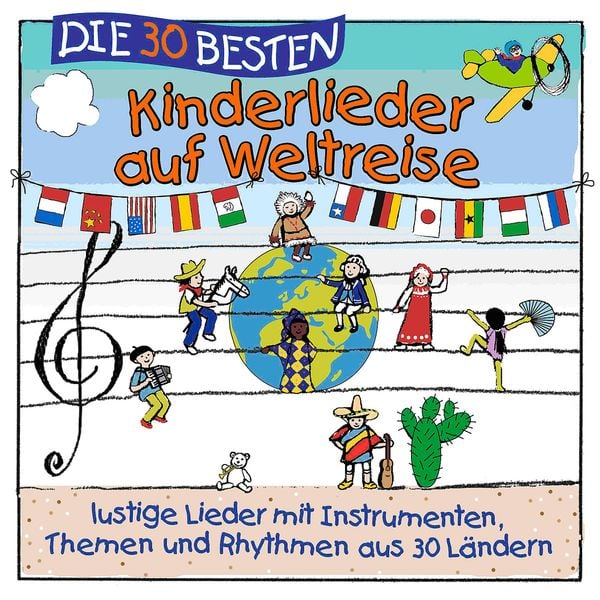 Die 30 besten Kinderlieder auf Weltreise