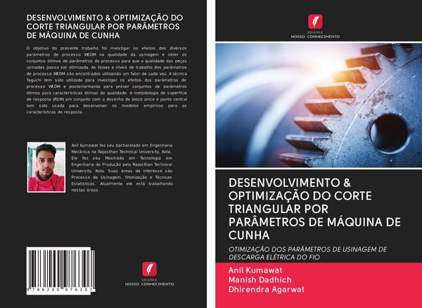 Produktbild: Desenvolvimento & Optimiza&ccedil;&atilde;o Do Corte Triangular Por Par&acirc;metros De M&aacute;quina De Cunha