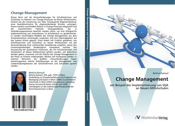Change Management, Taschenbuch von Bettina Kamauf, AV Akademikerverlag, 9783639677164