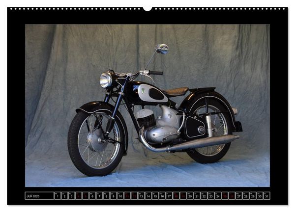 Produktbild: DKW RT 175 - Ein Motorrad der Auto Union (hochwertiger Premium Wandkalender 2026 DIN A2 quer), Kunstdruck in Hochglanz