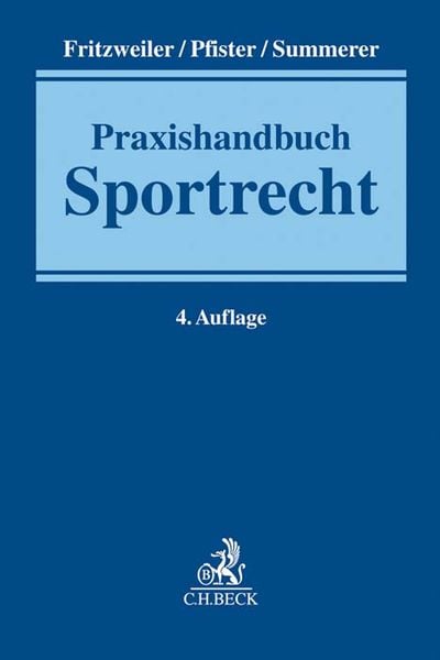 Produktbild: Praxishandbuch Sportrecht