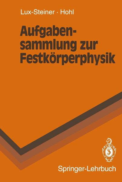 Produktbild: Aufgabensammlung zur Festkörperphysik