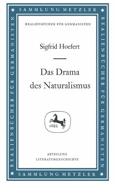 Produktbild: Das Drama des Naturalismus