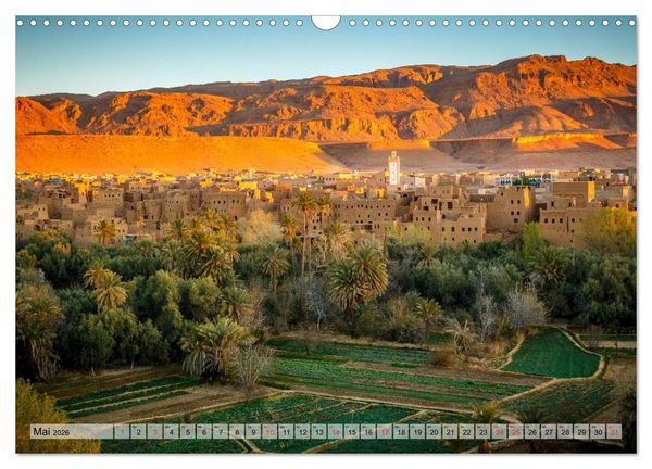 Produktbild: Marokko: Marrakesch, Atlas, Sahara, F&egrave;s (Wandkalender 2026 DIN A3 quer), CALVENDO Monatskalender