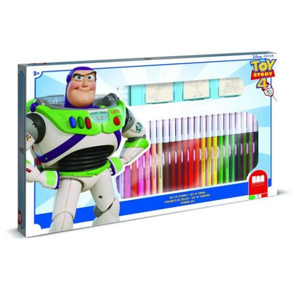 Produktbild: TOY STORY 4, 41-tlg., inkl. Malbuch & Stempel