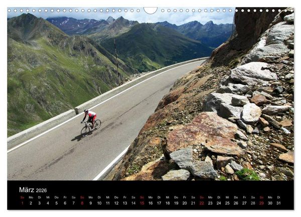 Produktbild: Alpenp&auml;sse auf dem Rennrad "Himmlische Serpentinen" (Wandkalender 2026 DIN A3 quer), CALVENDO Monatskalender