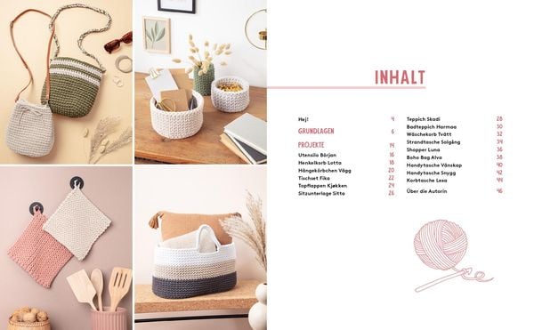 Produktbild: Hej. Mit Rope-Garn h&auml;keln super easy