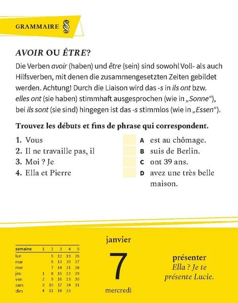 Produktbild: Langenscheidt Sprachkalender Französisch 2026