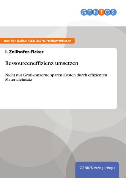 Produktbild: Ressourceneffizienz umsetzen