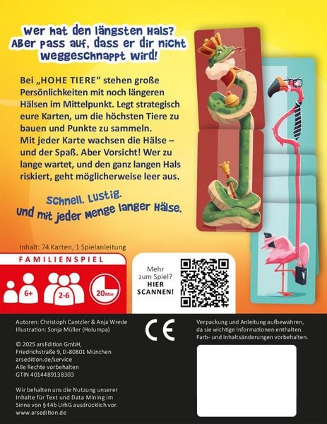 Produktbild: Hohe Tiere