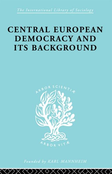 Produktbild: Central European Democracy and its Background