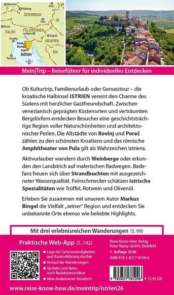Produktbild: Reise Know-How MeinTrip Istrien