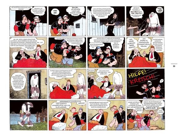 Produktbild: Die Bibliothek der Comic-Klassiker: Popeye
