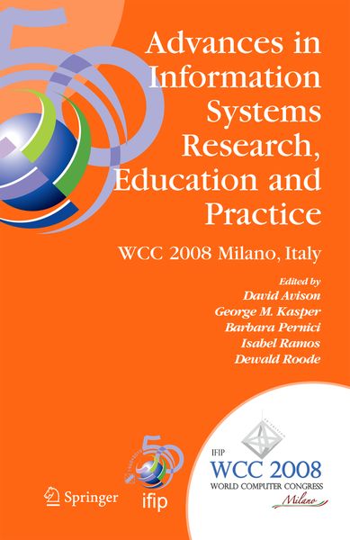 Produktbild: Advances in Information Systems Research, Education and Practice