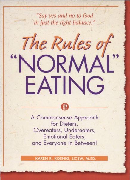 Produktbild: The Rules of "Normal" Eating