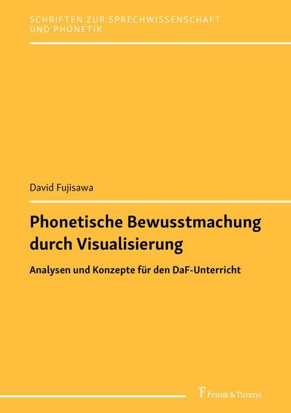 Produktbild: Phonetische Bewusstmachung durch Visualisierung