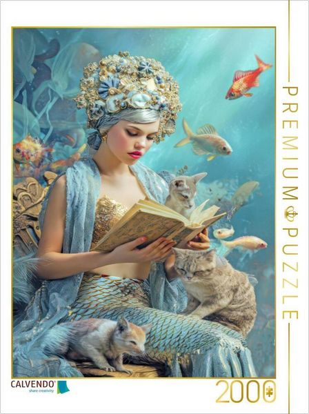 CALVENDO Puzzle Erzähle mir eine Geschichte | 2000 Teile Lege-Größe 90x67cm Foto-Puzzle für glückliche Stunden