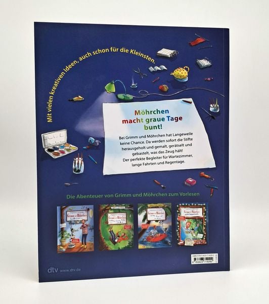 Produktbild: Grimm und M&ouml;hrchen &ndash; Das zeselige Mitmachbuch f&uuml;r graue und bunte Tage