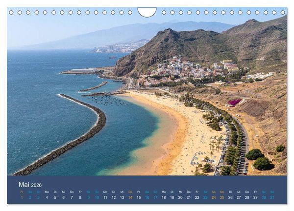 Produktbild: Wundervolles Teneriffa (Wandkalender 2026 DIN A4 quer), CALVENDO Monatskalender