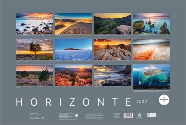 Produktbild: Horizonte Kalender 2027