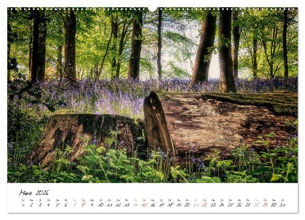 Produktbild: Romantisches Gro&szlig;britannien (Wandkalender 2026 DIN A2 quer), CALVENDO Monatskalender