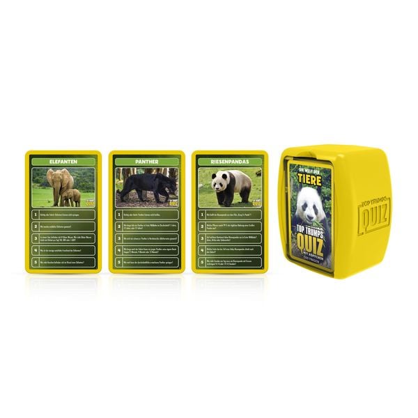 Produktbild: Top Trumps Quiz Welt der Tiere