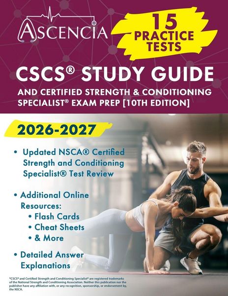 Produktbild: CSCS&reg; Study Guide 2026-2027