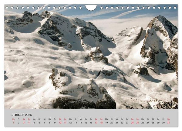 Produktbild: S&uuml;dtiroler Bergwelten - Die monti pallidi, Idylle die fast unwirklich erscheint (Wandkalender 2026 DIN A4 quer), CALVENDO Monatskalender