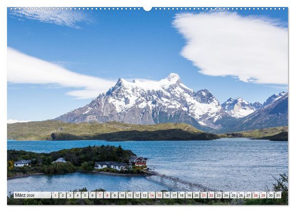 Produktbild: Chile - Facetten landschaftlicher Vielfalt (Wandkalender 2026 DIN A2 quer), CALVENDO Monatskalender
