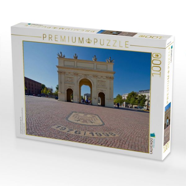 Produktbild: CALVENDO Puzzle POTSDAM Brandenburger Tor | 1000 Teile Lege-Gr&ouml;&szlig;e 64x48cm Foto-Puzzle f&uuml;r gl&uuml;ckliche Stunden
