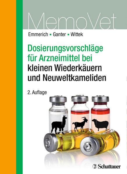 Produktbild: Dosierungsvorschl&auml;ge f&uuml;r Arzneimittel bei kleinen Wiederk&auml;uern und Neuweltkameliden