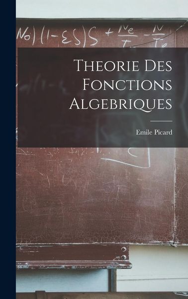 Produktbild: Theorie Des Fonctions Algebriques