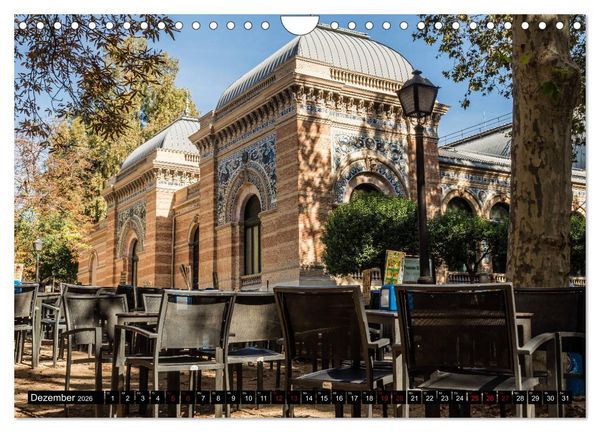 Produktbild: Madrid - Stadtansichten (Wandkalender 2026 DIN A4 quer), CALVENDO Monatskalender