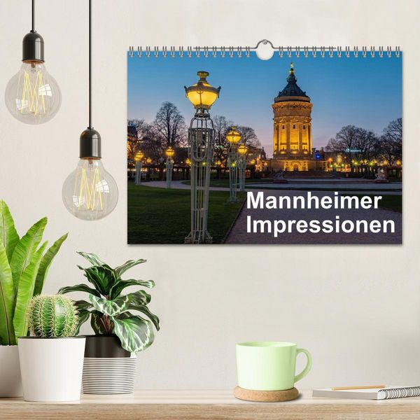 Produktbild: Mannheimer Impressionen. (Wandkalender 2026 DIN A4 quer), CALVENDO Monatskalender