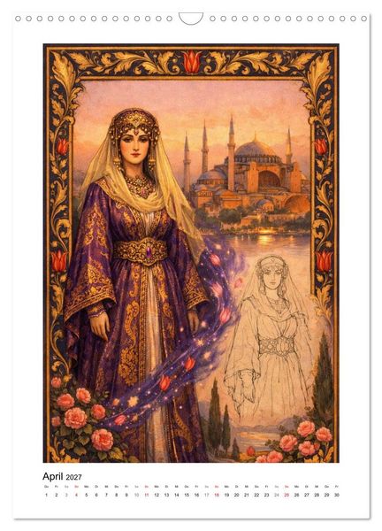 Produktbild: Renaissance Weltreise (Wandkalender 2027 DIN A3 hoch), CALVENDO Monatskalender