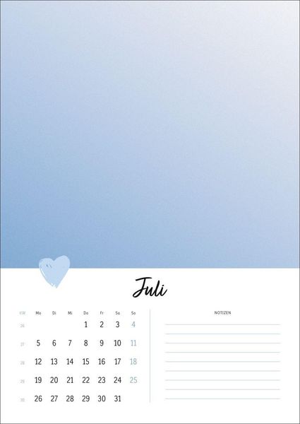 Produktbild: Kreativkalender Mit Liebe gemacht A4 2027