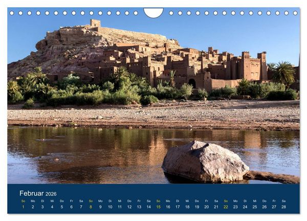 Produktbild: Marokko Traumlandschaften (Wandkalender 2026 DIN A4 quer), CALVENDO Monatskalender
