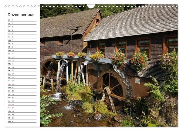 Produktbild: S&uuml;dschwarzwald - Impressionen (Wandkalender 2026 DIN A3 quer), CALVENDO Monatskalender