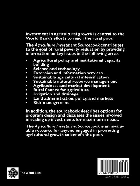 Produktbild: Agriculture Investment Sourcebook