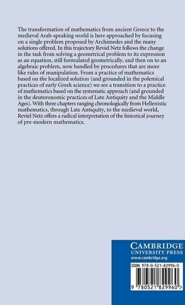 Produktbild: The Transformation of Mathematics in the Early Mediterranean World